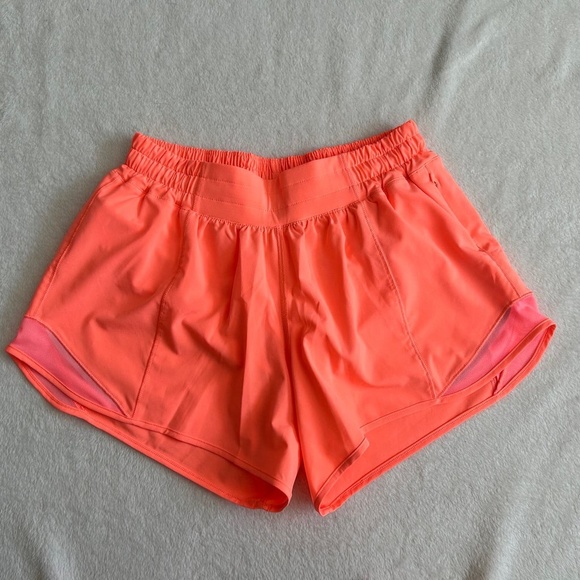 lululemon athletica Pants - Lululemon Hotty Hot Short II *Long 4" Sunset